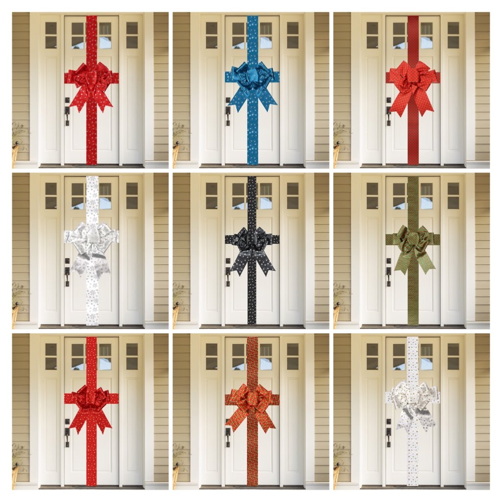 Christmas Door Bow