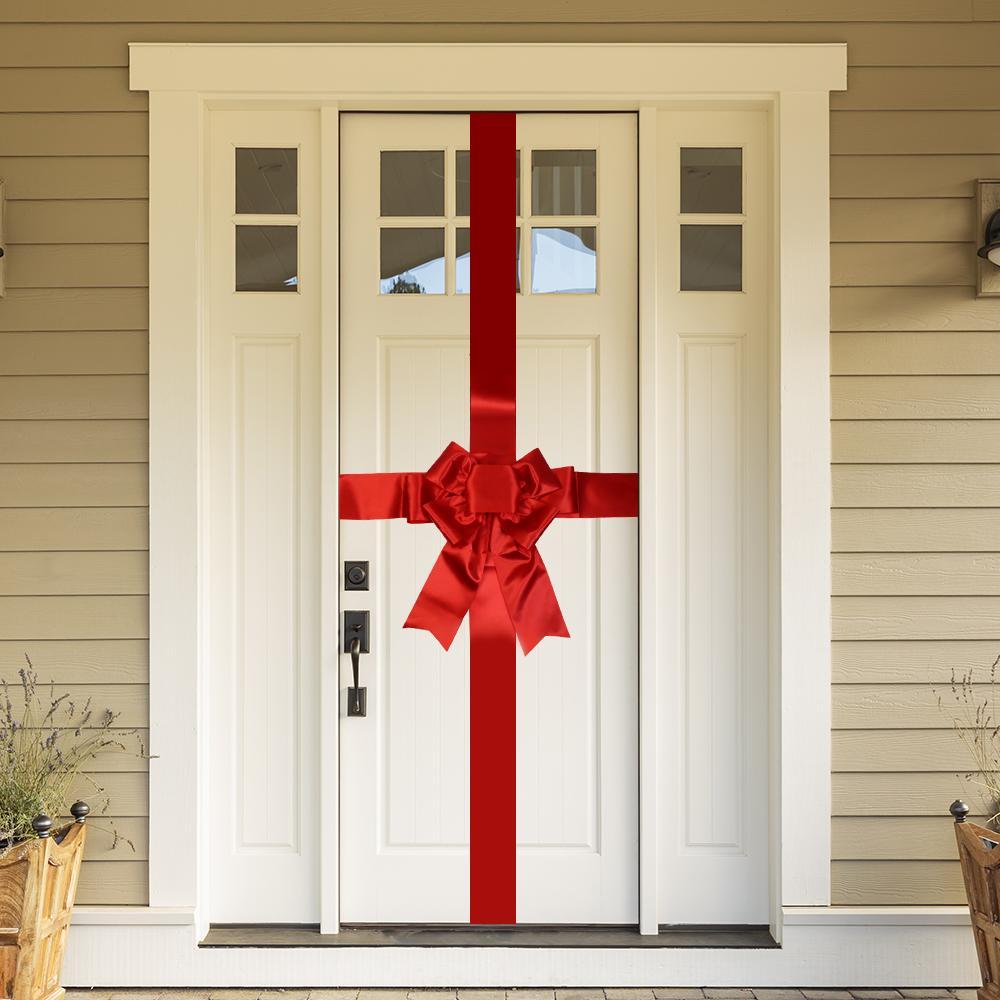 Door Bow- Red