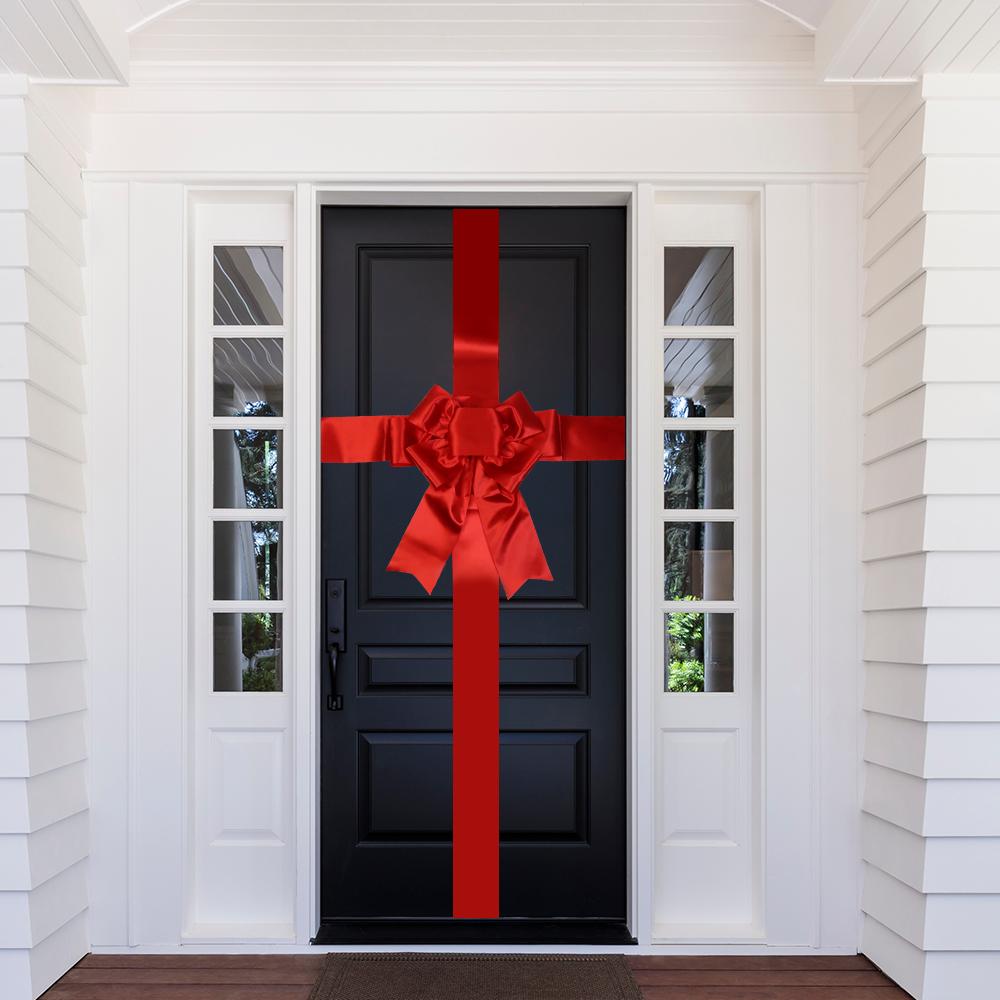 Door Bow- Red