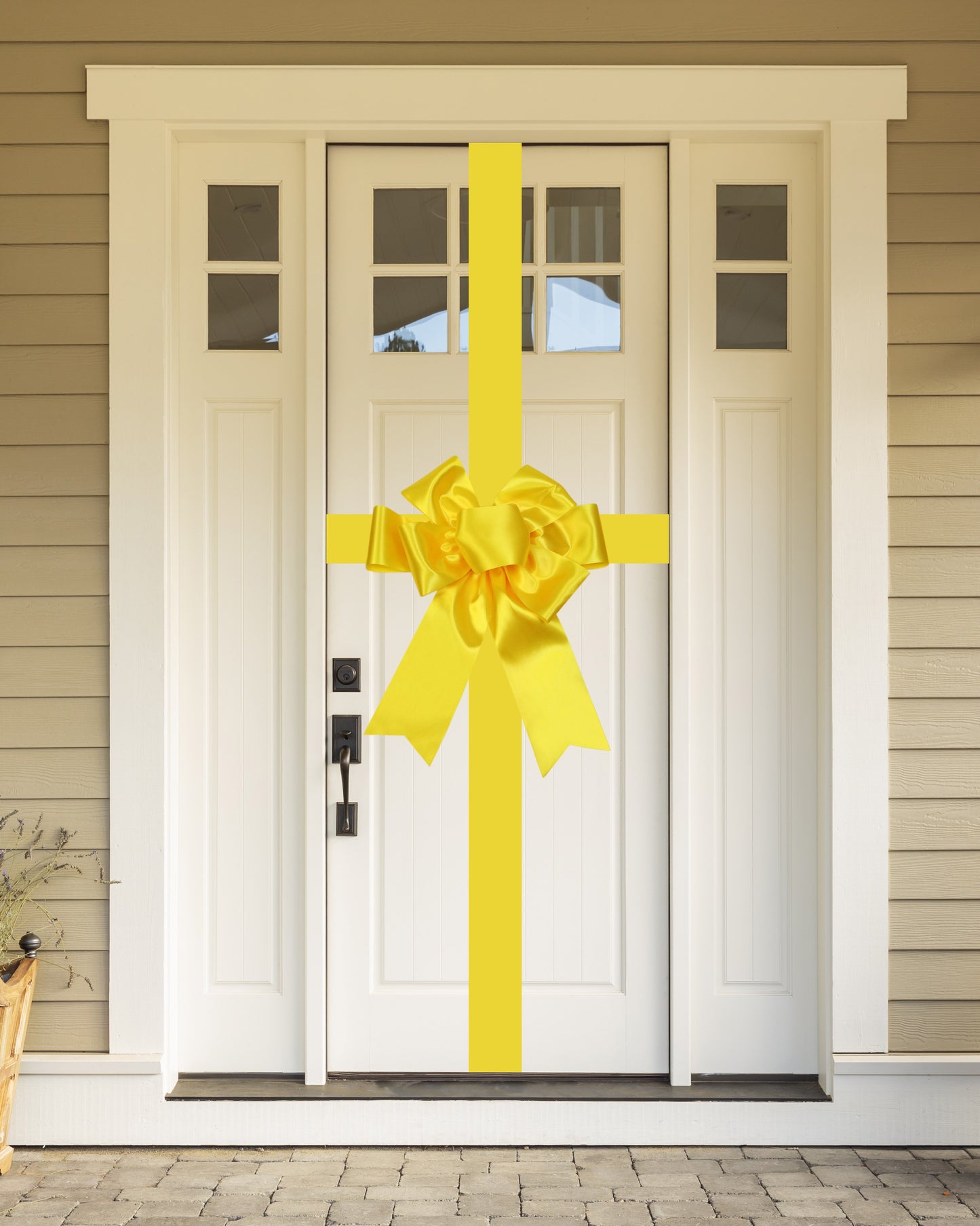 Door Bow- Yellow