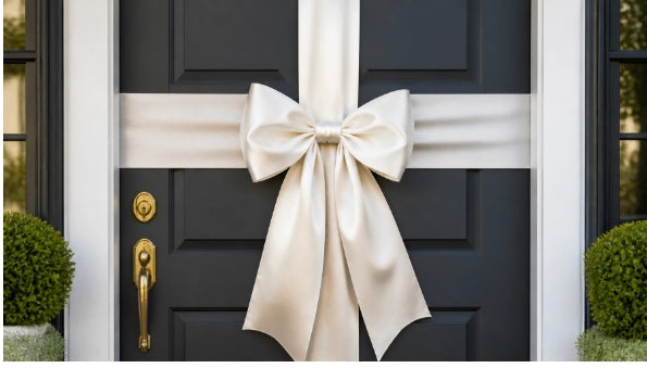 Looking For Housewarming Gift Ideas? Here Are 5 Reasons a Door Bow Wins Every Time